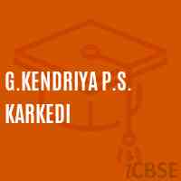G.Kendriya P.S. Karkedi Primary School Logo