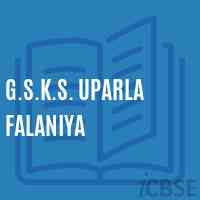 G.S.K.S. Uparla Falaniya Primary School Logo