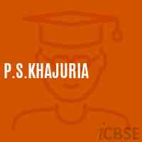 P.S.Khajuria Primary School Logo