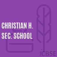 Christian H. Sec. School Logo