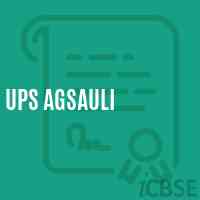 Ups Agsauli Middle School Logo