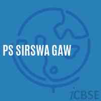Ps Sirswa Gaw Primary School Logo