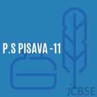 P.S Pisava -11 Primary School Logo
