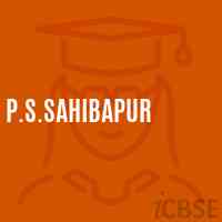 P.S.Sahibapur Primary School Logo