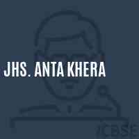 Jhs. Anta Khera Middle School Logo