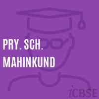 Pry. Sch. Mahinkund Primary School Logo
