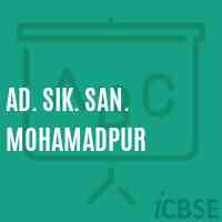 Ad. Sik. San. Mohamadpur Primary School Logo
