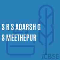 S R S Adarsh G S Meethepur Middle School Logo