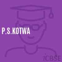 P.S.Kotwa Primary School Logo