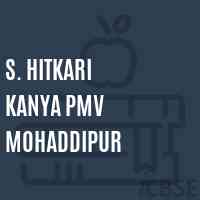 S. Hitkari Kanya Pmv Mohaddipur Middle School Logo