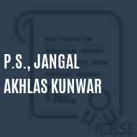 P.S., Jangal Akhlas Kunwar Primary School Logo