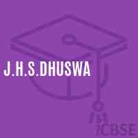 J.H.S.Dhuswa Middle School Logo