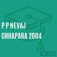 P P Nevaj Chhapara 2004 Primary School Logo