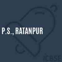 P.S., Ratanpur Primary School Logo