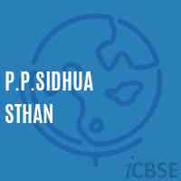 P.P.Sidhua Sthan Primary School Logo