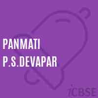 Panmati P.S.Devapar Primary School Logo
