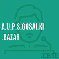 A.U.P.S.Gosai.Ki.Bazar Middle School Logo