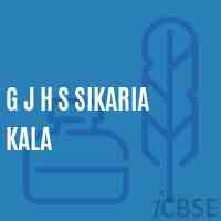 G J H S Sikaria Kala Middle School Logo