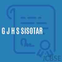 G J H S Sisotar Middle School Logo