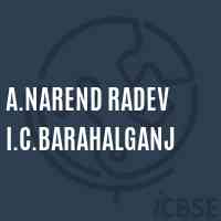 A.Narend Radev I.C.Barahalganj Middle School Logo
