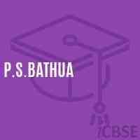 P.S.Bathua Primary School Logo