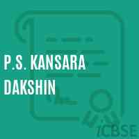 P.S. Kansara Dakshin Primary School Logo