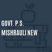 Govt. P.S. Mishrauli New Primary School Logo
