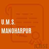 U.M.S. Manoharpur Middle School Logo