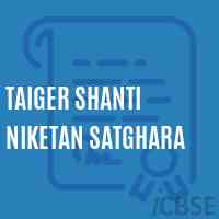 Taiger Shanti Niketan Satghara Primary School Logo