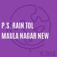 P.S. Rain Tol Maula Nagar New Primary School Logo