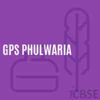 Gps Phulwaria Primary School Logo