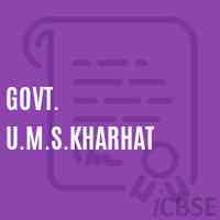 Govt. U.M.S.Kharhat Middle School Logo