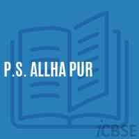 P.S. Allha Pur Primary School Logo