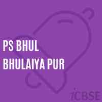 Ps Bhul Bhulaiya Pur Primary School Logo