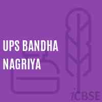 Ups Bandha Nagriya Middle School Logo
