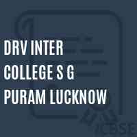 Drv Inter College S G Puram Lucknow High School Logo