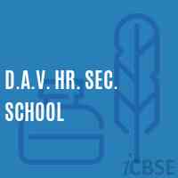 D.A.V. Hr. Sec. School Logo