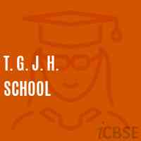 T. G. J. H. School Logo