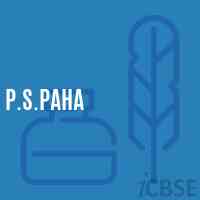 P.S.Paha Primary School Logo
