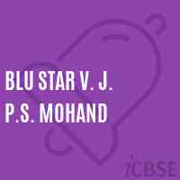 Blu Star V. J. P.S. Mohand Primary School Logo
