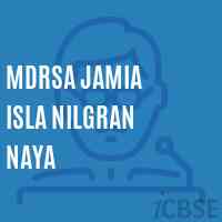 Mdrsa Jamia Isla Nilgran Naya Primary School Logo