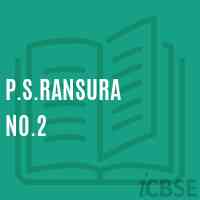 P.S.Ransura No.2 Primary School Logo