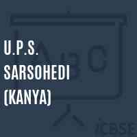 U.P.S. Sarsohedi (Kanya) Middle School Logo