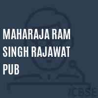 Maharaja Ram Singh Rajawat Pub Middle School Logo