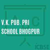 V.K. Pub. Pri School Bhogpur Logo