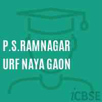 P.S.Ramnagar Urf Naya Gaon Primary School Logo