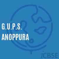 G.U.P.S. Anoppura Middle School Logo