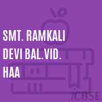 Smt. Ramkali Devi Bal.Vid. Haa Primary School Logo