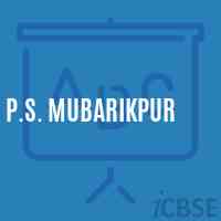 P.S. Mubarikpur Primary School Logo