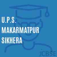 U.P.S. Makarmatpur Sikhera Middle School Logo